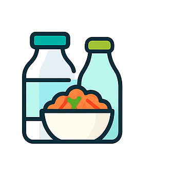 Ícono de alimentos fermentados